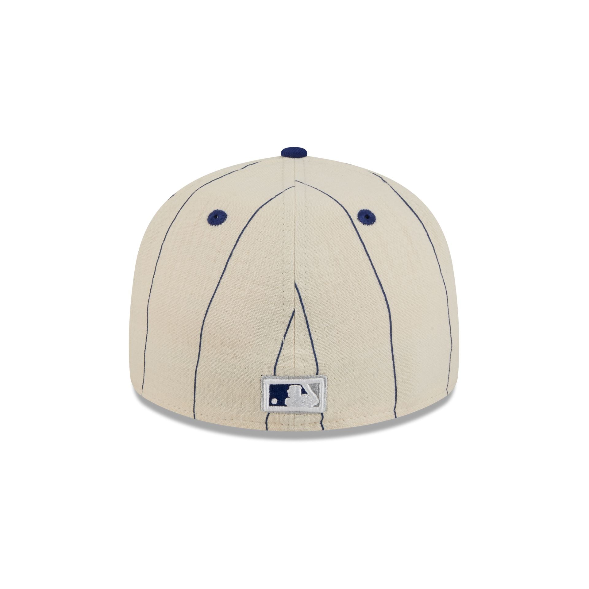 Brooklyn Dodgers Linen Pinstripe Retro Crown 59FIFTY Fitted Hat