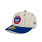 Chicago Cubs Linen Pinstripe Retro Crown 59FIFTY Fitted Hat