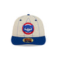 Chicago Cubs Linen Pinstripe Retro Crown 59FIFTY Fitted Hat