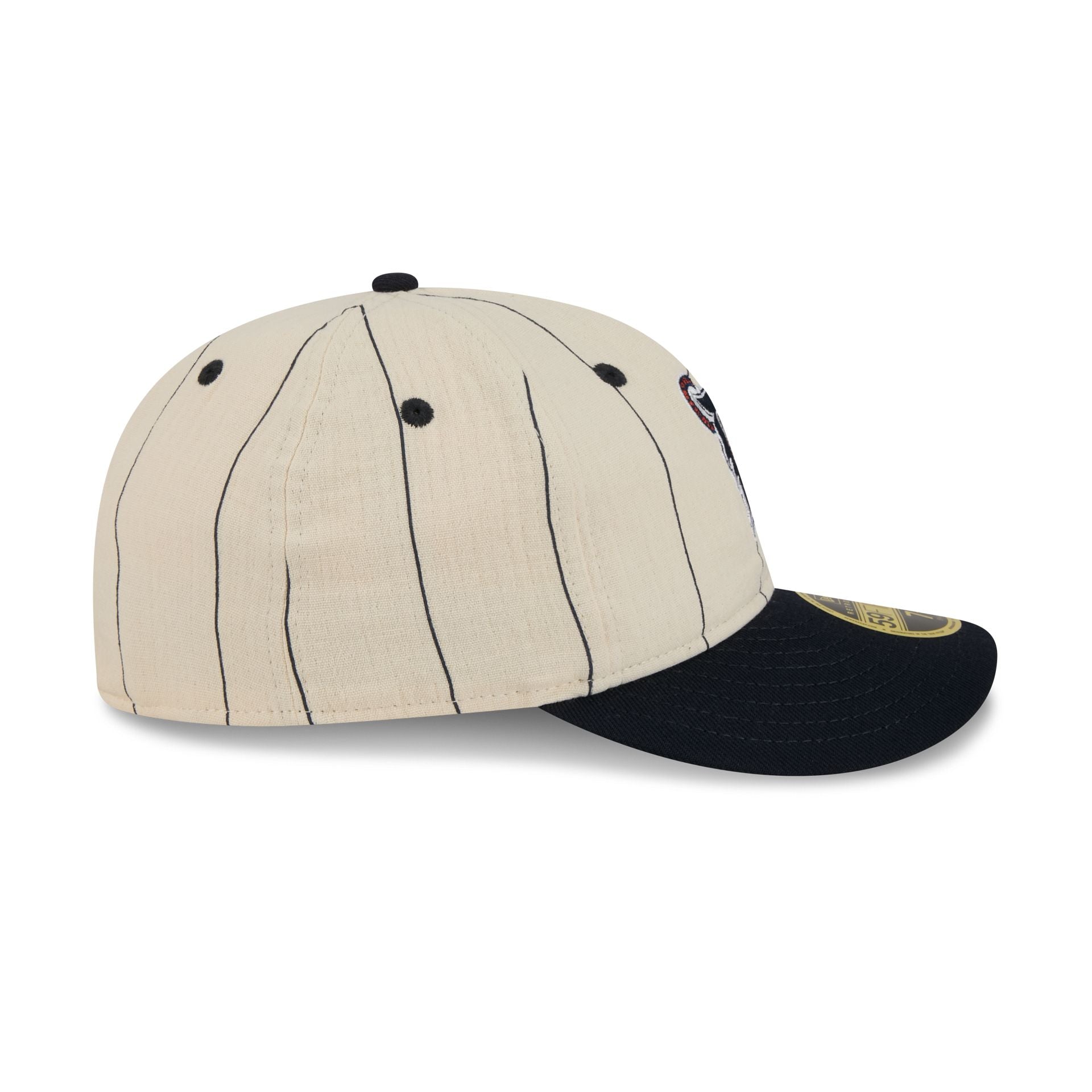 Detroit Tigers Linen Pinstripe Retro Crown 59FIFTY Fitted Hat