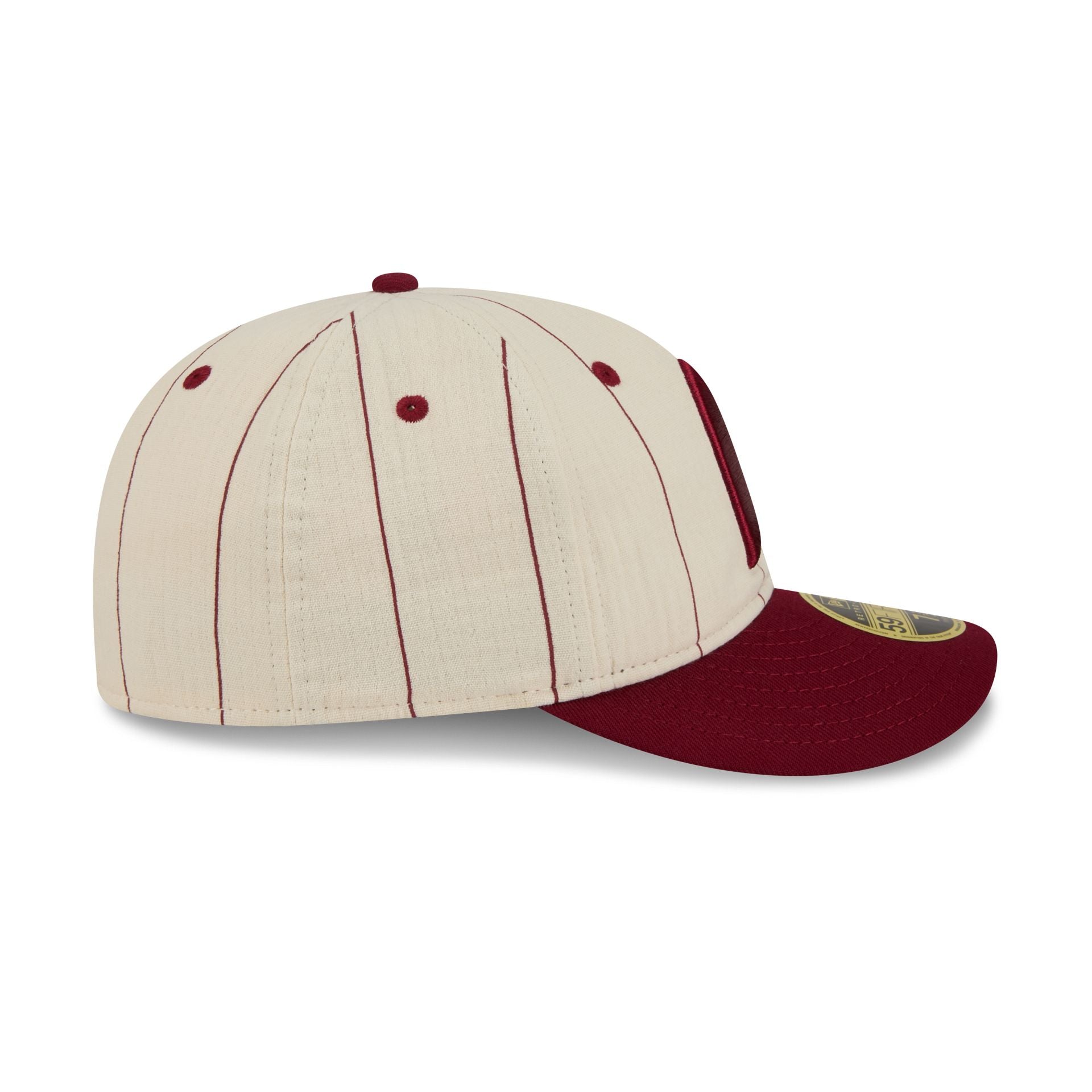 Philadelphia Phillies Linen Pinstripe Retro Crown 59FIFTY Fitted Hat