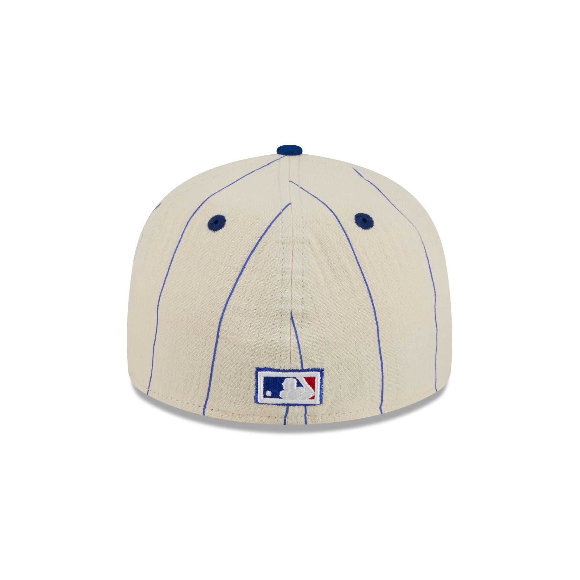 Texas Rangers Linen Pinstripe Retro Crown 59FIFTY Fitted Hat