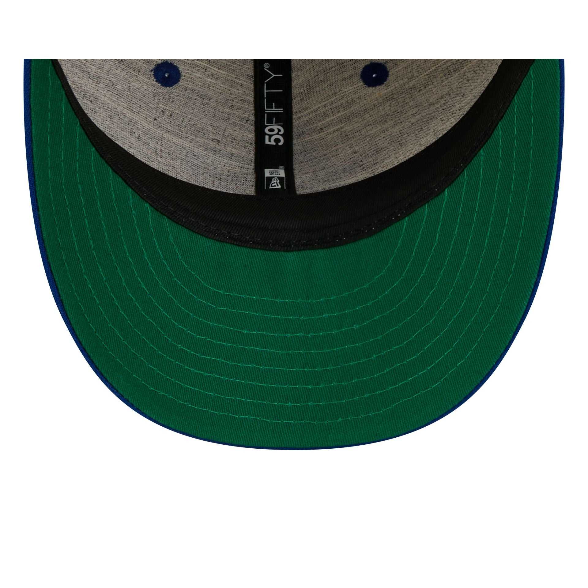 Texas Rangers Linen Pinstripe Retro Crown 59FIFTY Fitted Hat