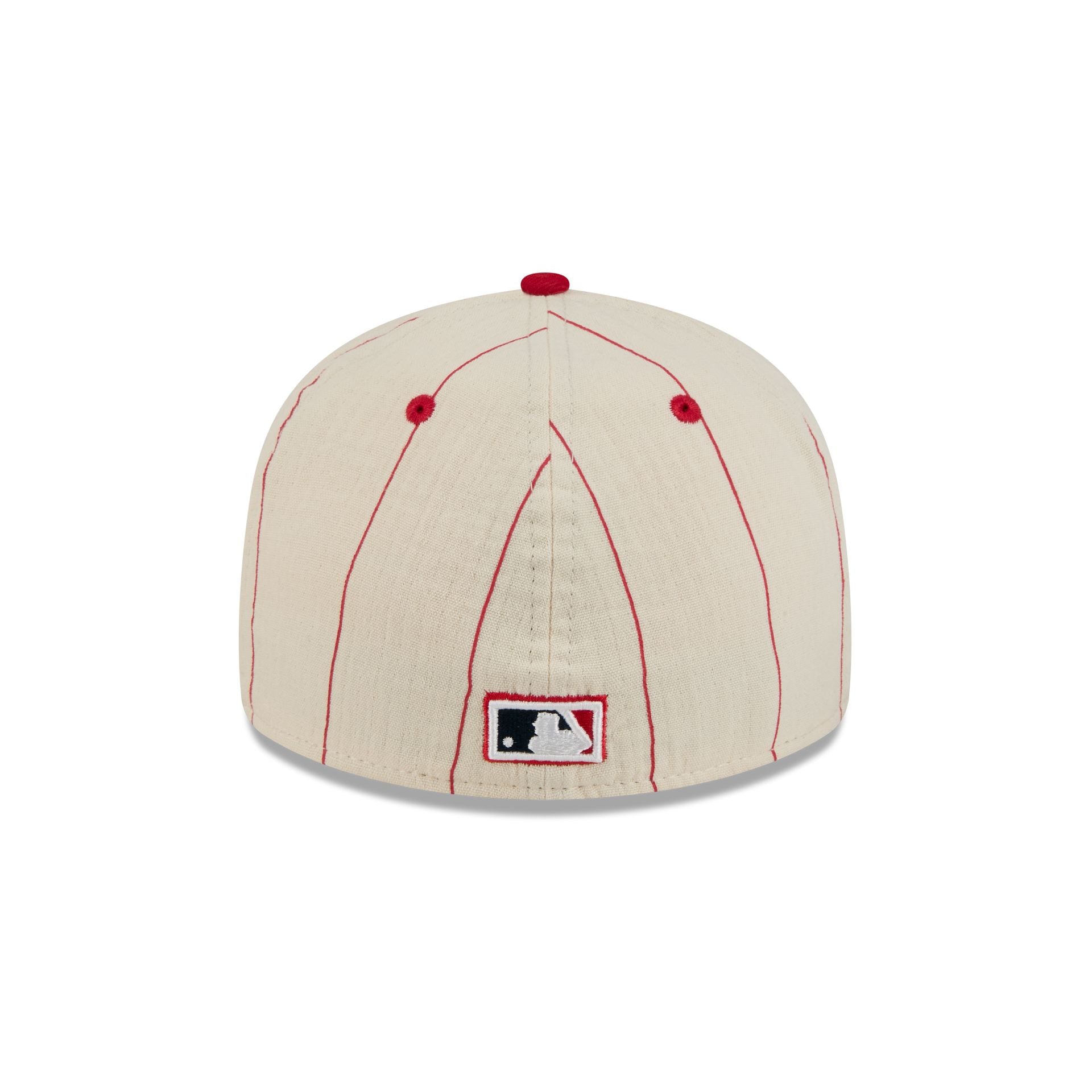 St. Louis Cardinals Linen Pinstripe Retro Crown 59FIFTY Fitted Hat