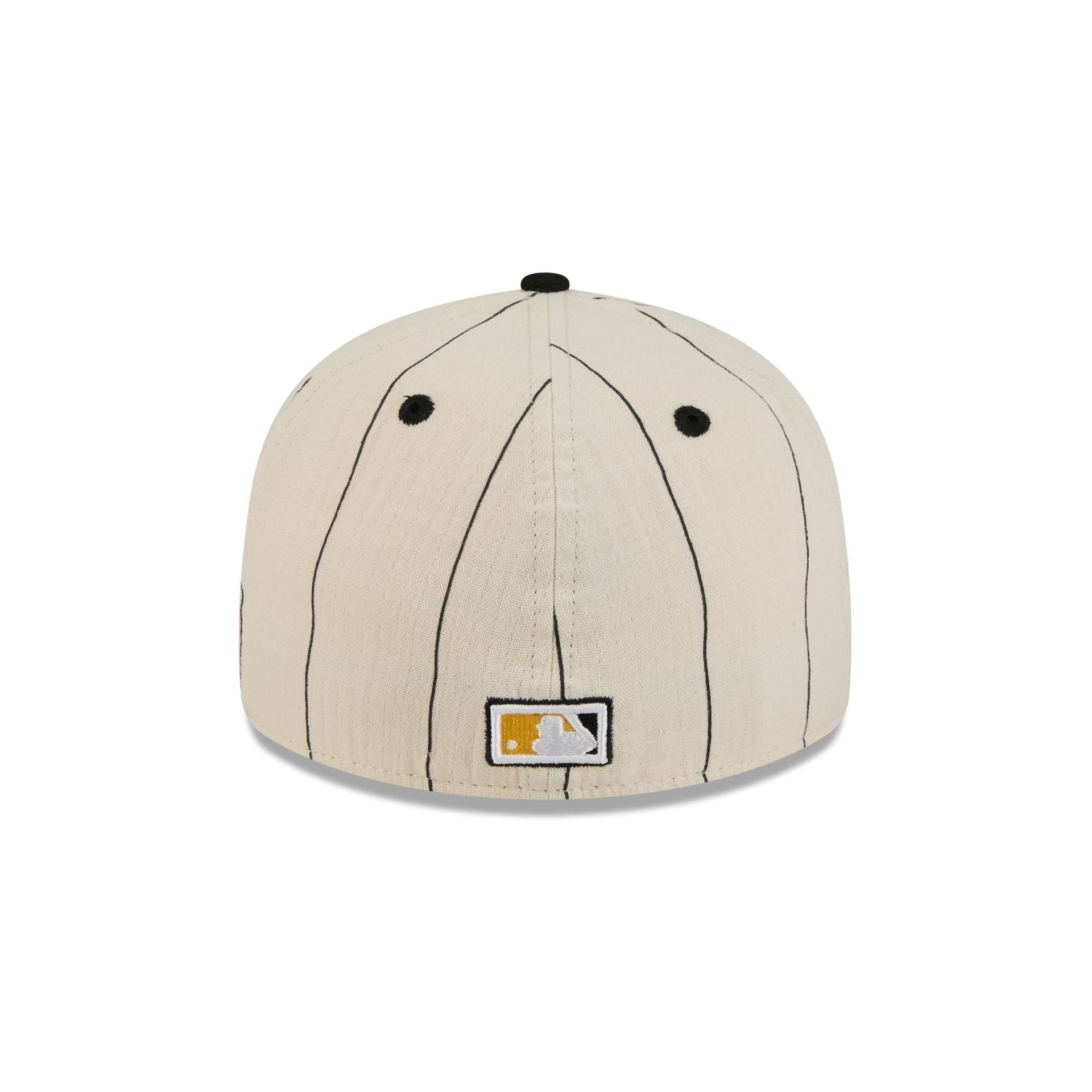 Pittsburgh Pirates Linen Pinstripe Retro Crown 59FIFTY Fitted Hat