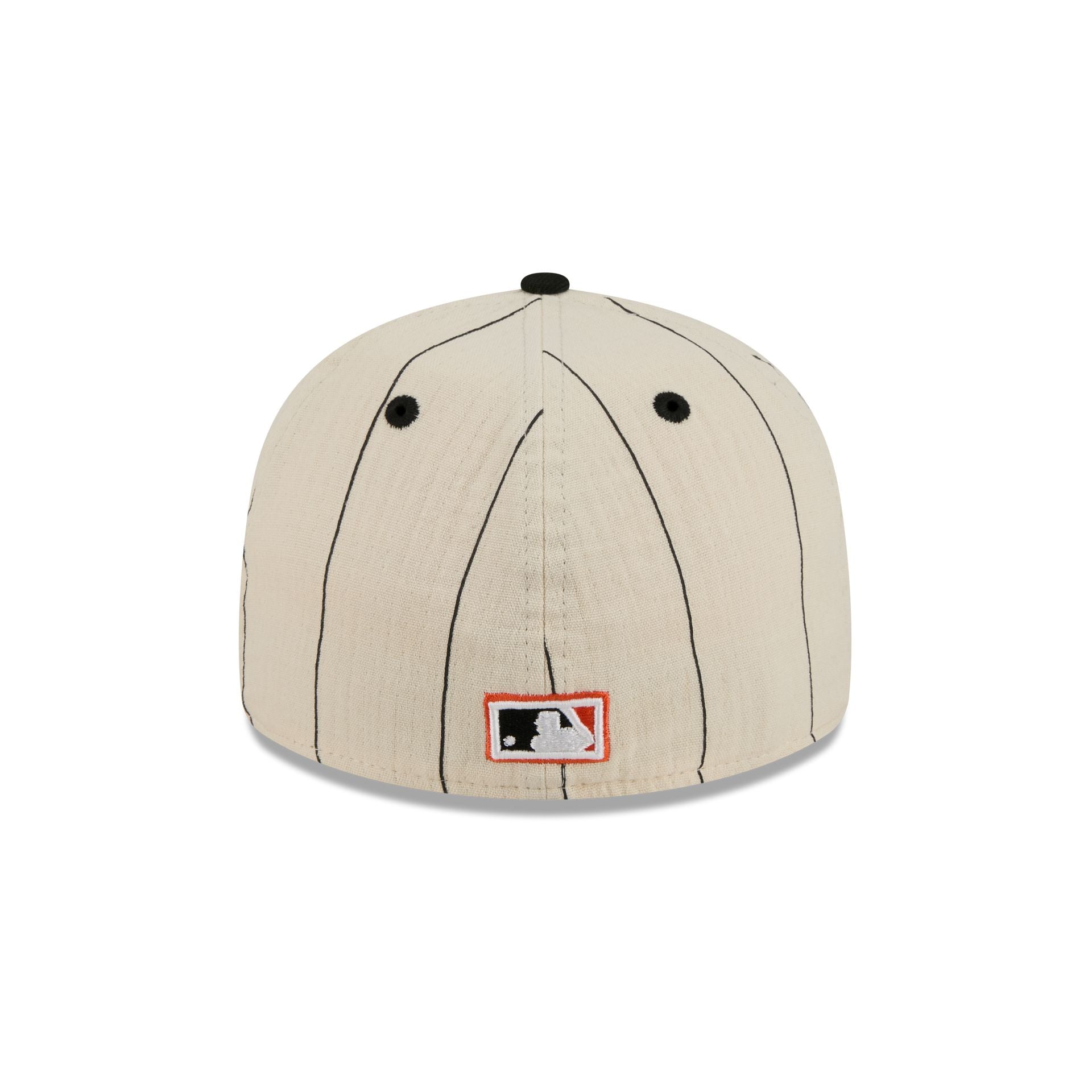 San Francisco Giants Linen Pinstripe Retro Crown 59FIFTY Fitted Hat