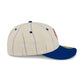 New York Mets Linen Pinstripe Retro Crown 59FIFTY Fitted Hat