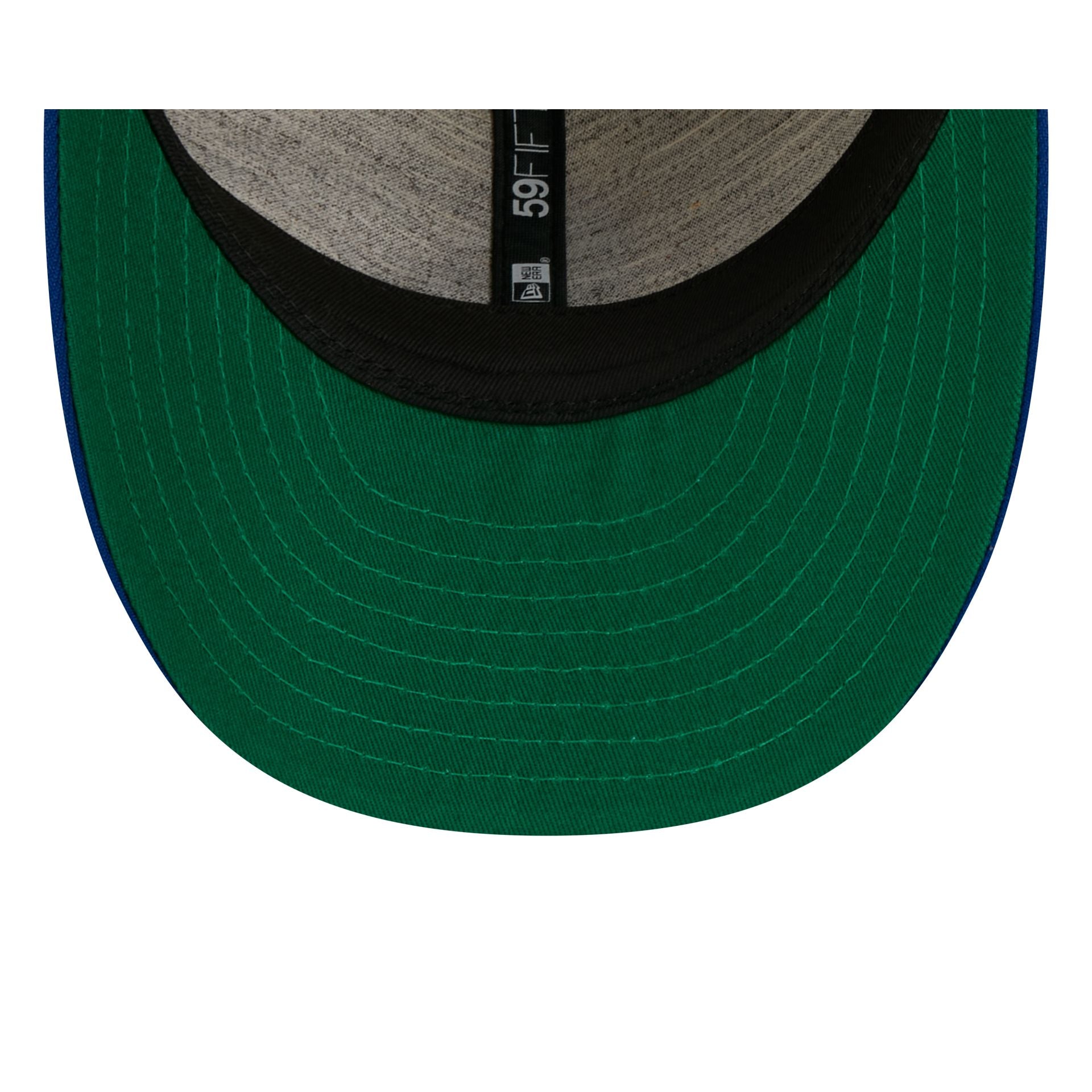 New York Mets Linen Pinstripe Retro Crown 59FIFTY Fitted Hat