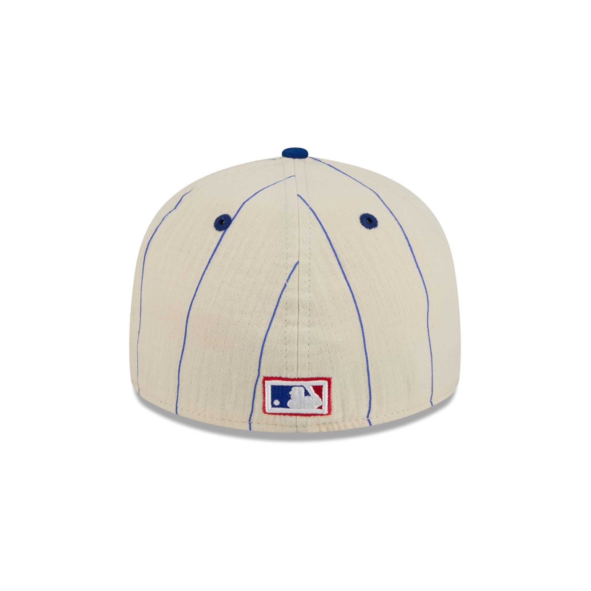 Montreal Expos Linen Pinstripe Retro Crown 59FIFTY Fitted Hat
