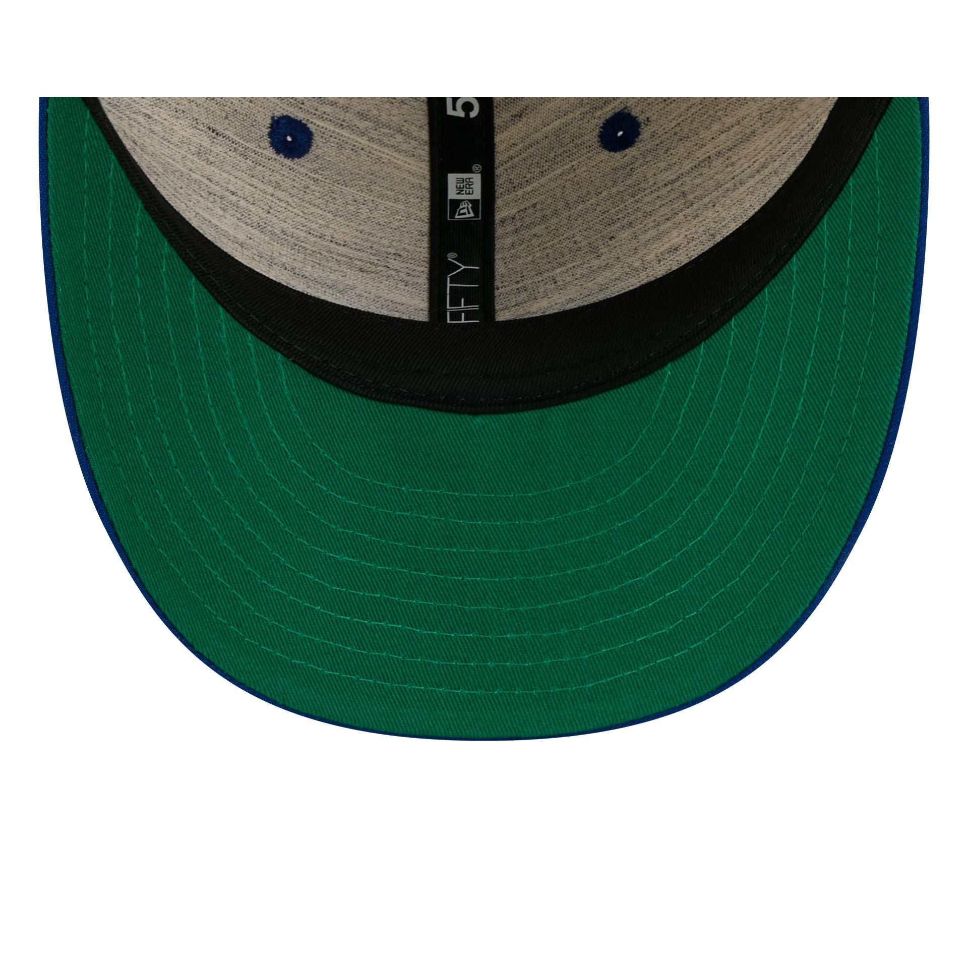 Los Angeles Dodgers Linen Pinstripe Retro Crown 59FIFTY Fitted Hat