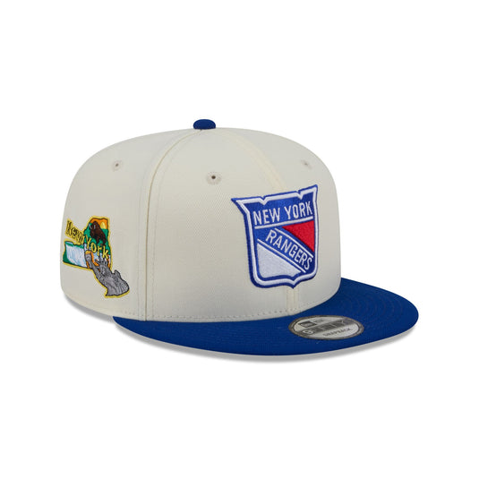 New York Rangers Localized 9FIFTY Snapback Hat - New Era Cap