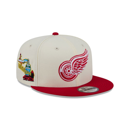 Detroit Red Wings Localized 9FIFTY Snapback Hat - New Era Cap