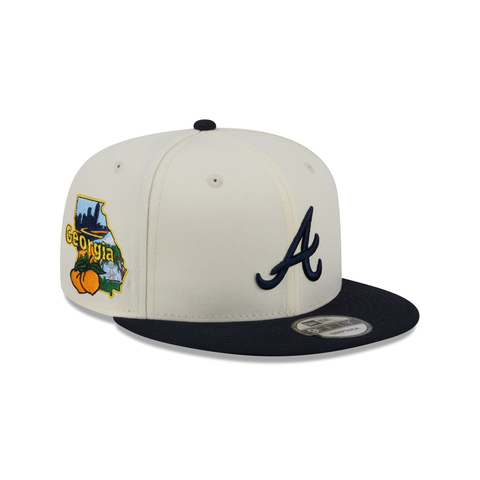 Atlanta Braves Localized 9FIFTY Snapback Hat – New Era Cap