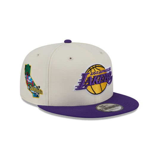 Los Angeles Lakers Localized 9FIFTY Snapback Hat - New Era Cap