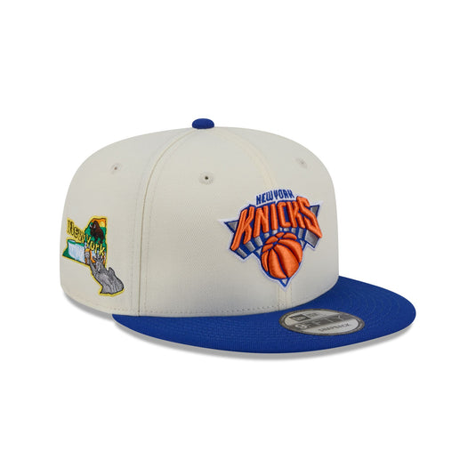 New York Knicks Localized 9FIFTY Snapback Hat - New Era Cap