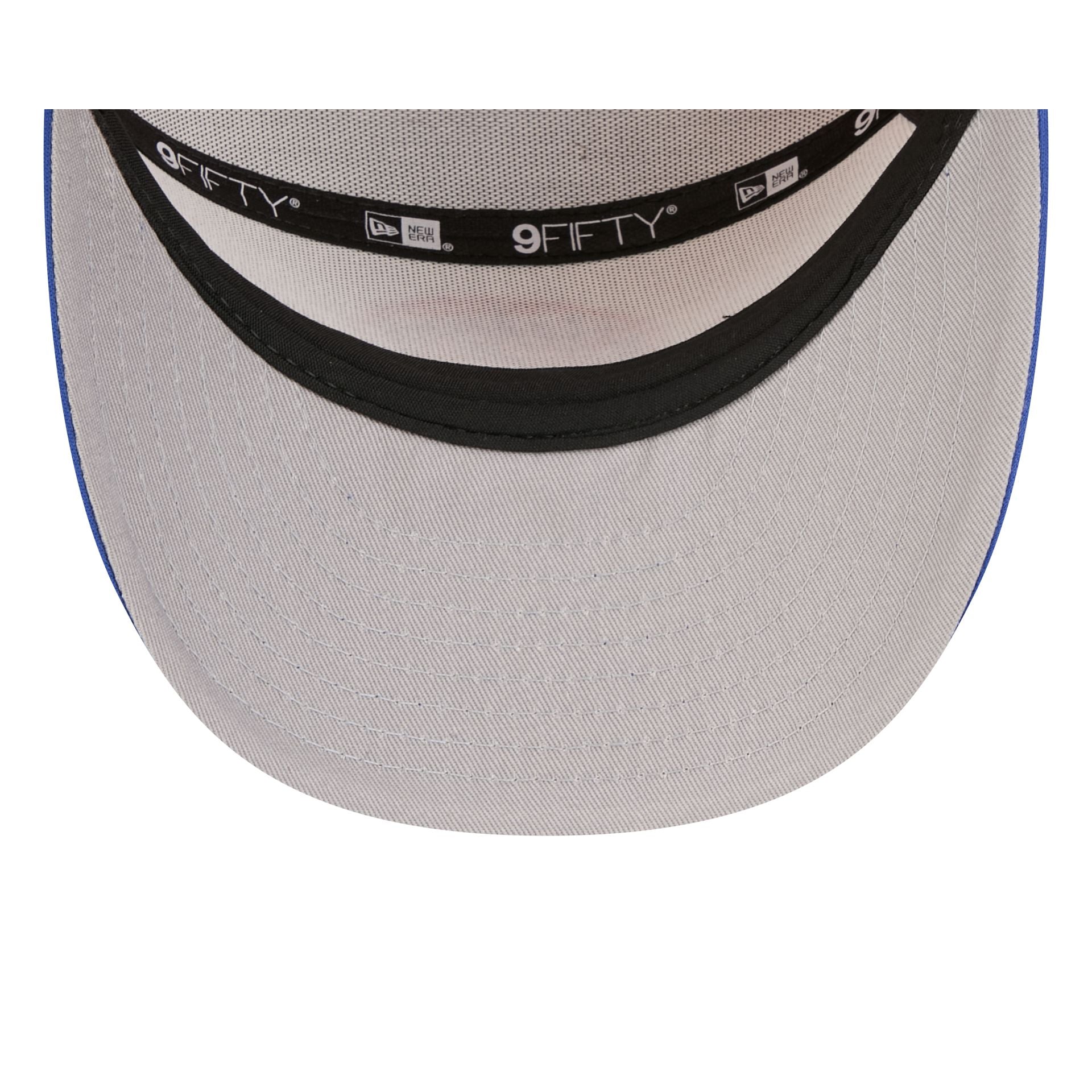 New York Mets Blocked Split Panel 9FIFTY Trucker Hat