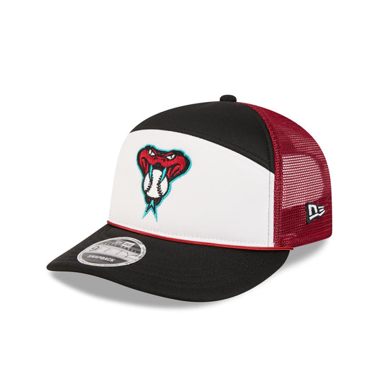 Arizona Diamondbacks Blocked Split Panel 9FIFTY Trucker Hat - New Era Cap