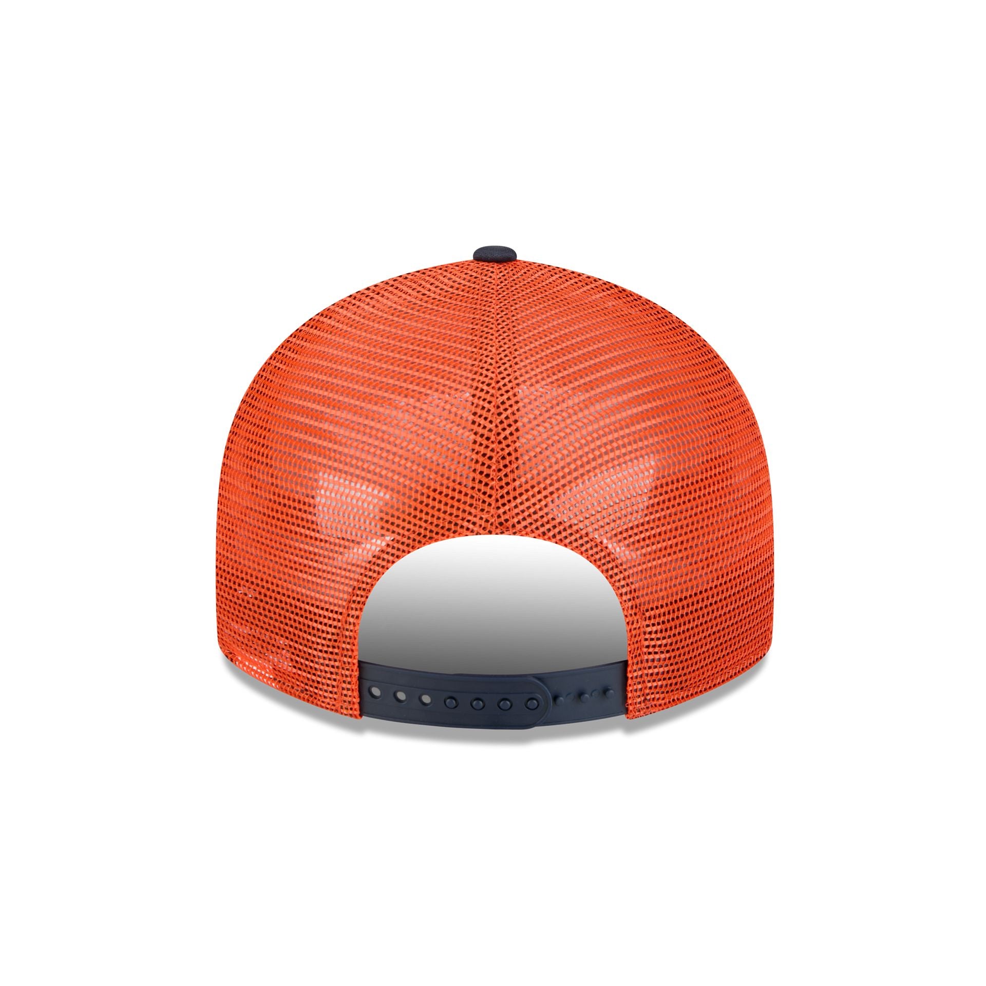 Houston Astros Blocked Split Panel 9FIFTY Trucker Hat