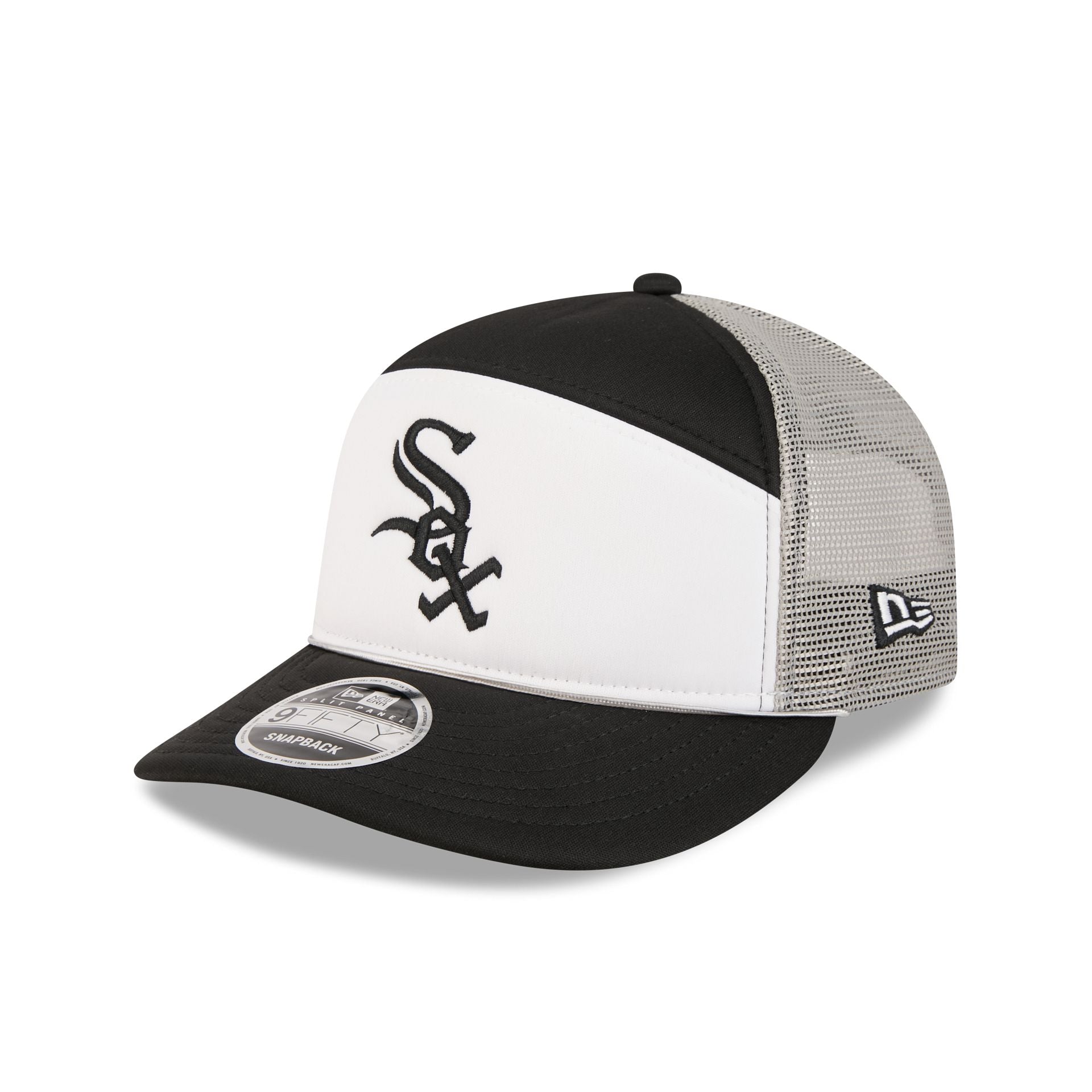 Chicago White Sox Blocked Split Panel 9FIFTY Trucker Hat