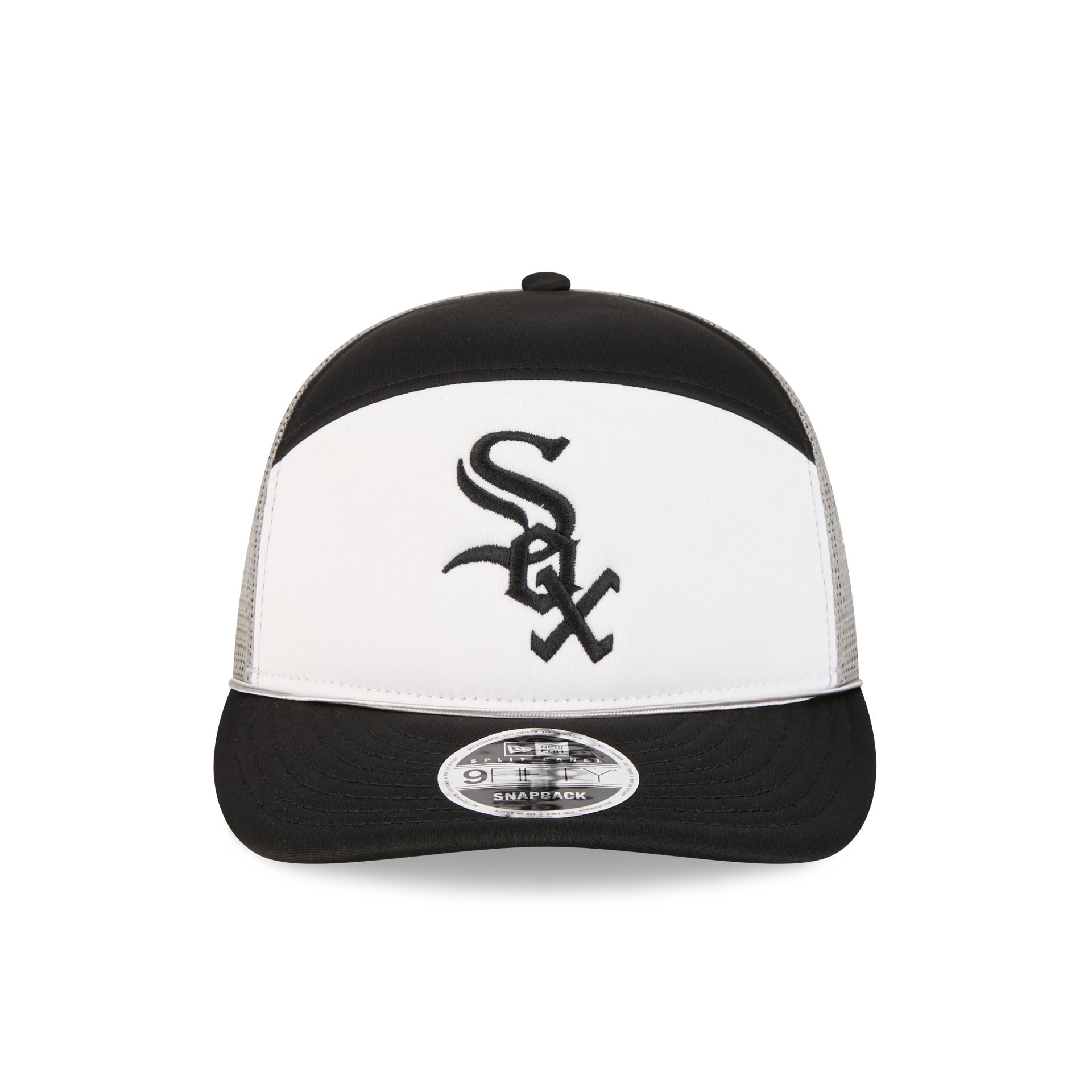 Chicago White Sox Blocked Split Panel 9FIFTY Trucker Hat
