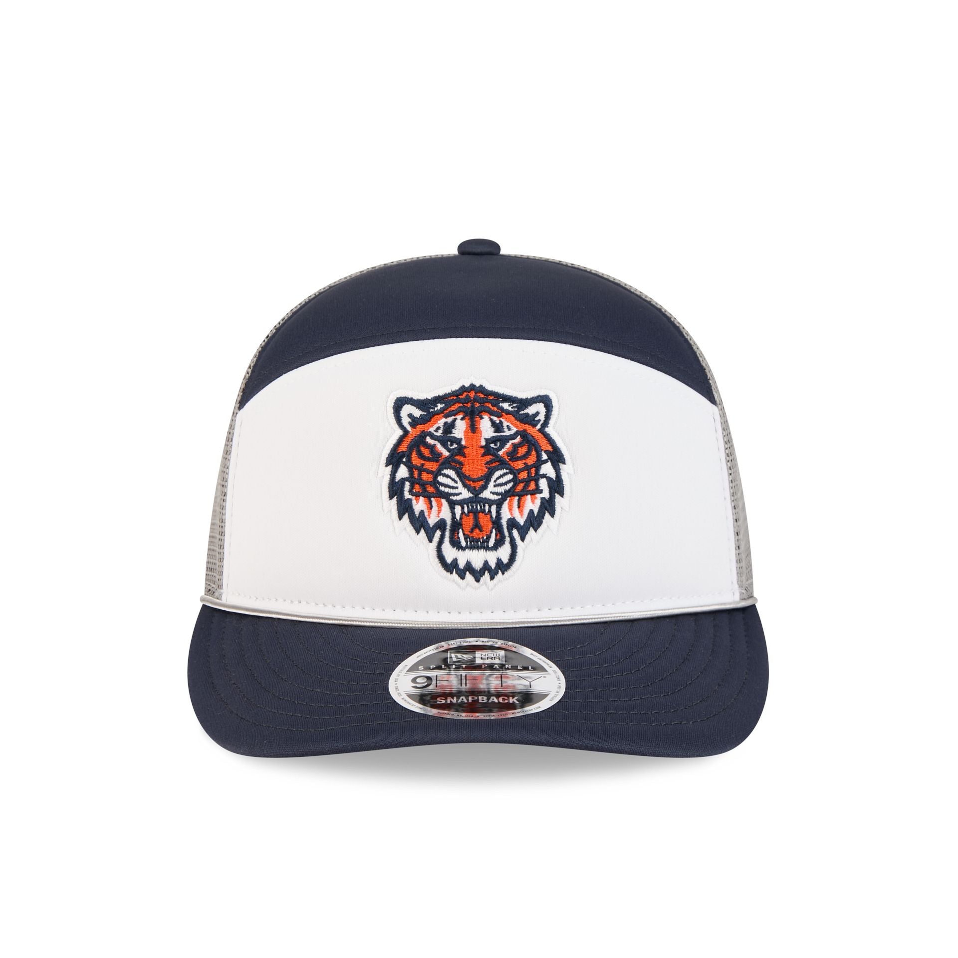 Detroit Tigers Blocked Split Panel 9FIFTY Trucker Hat