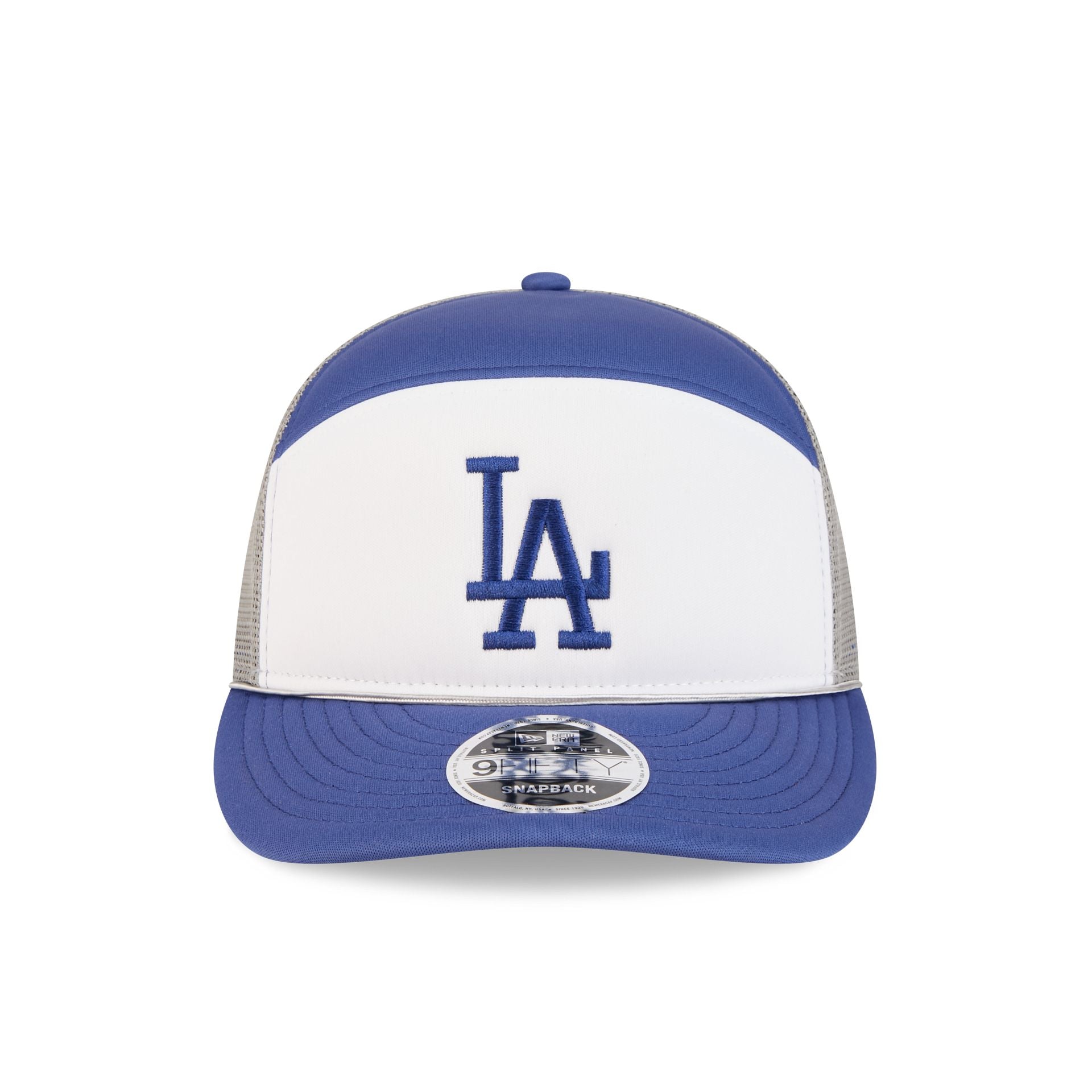 Los Angeles Dodgers Blocked Split Panel 9FIFTY Trucker Hat