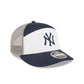 New York Yankees Blocked Split Panel 9FIFTY Trucker Hat
