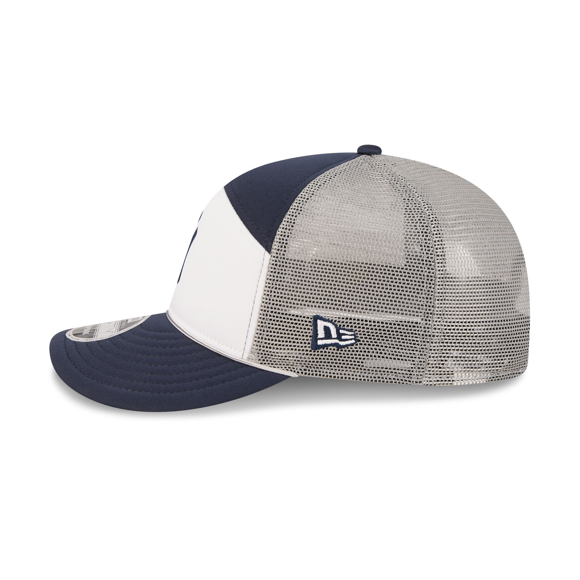 New York Yankees Blocked Split Panel 9FIFTY Trucker Hat