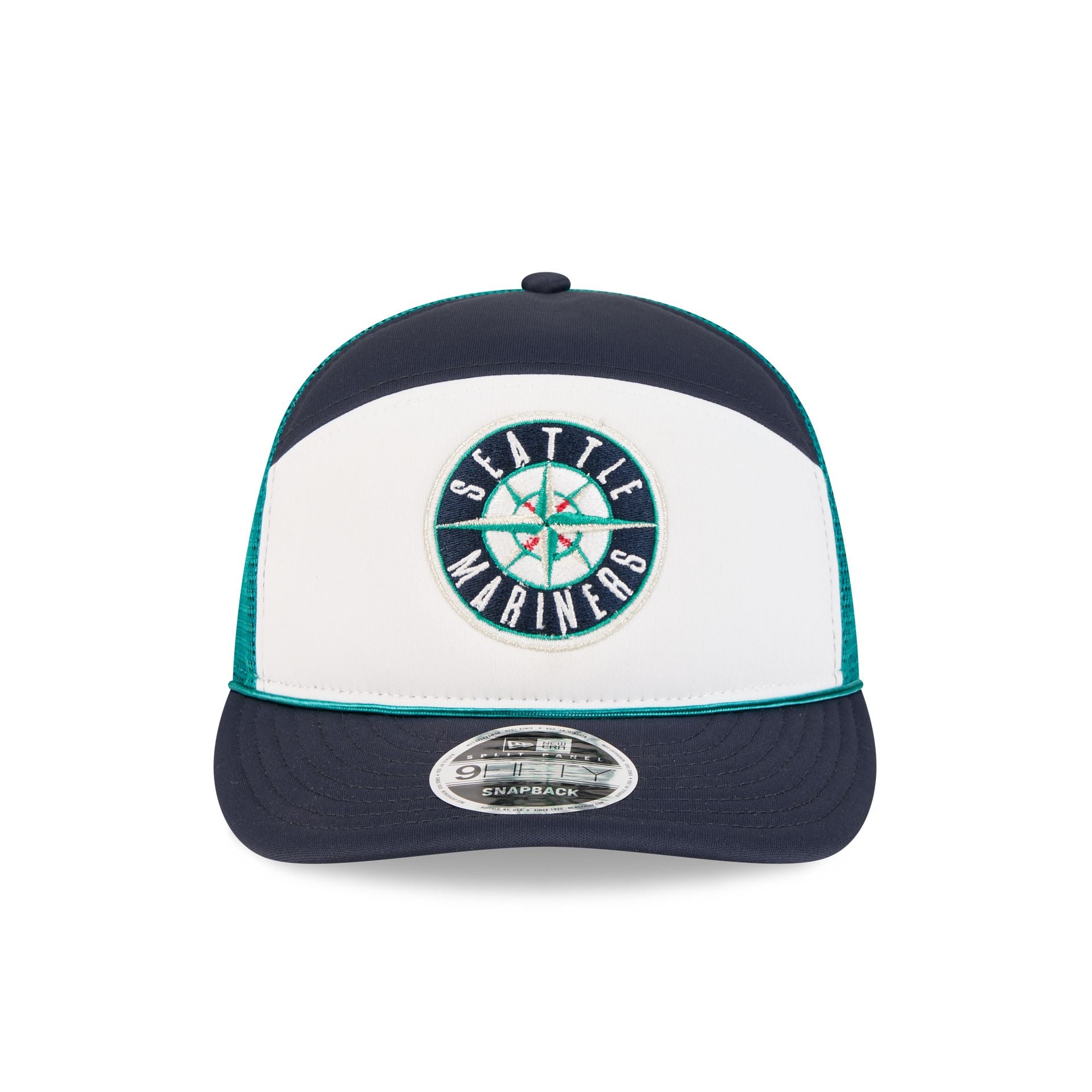 Seattle Mariners Blocked Split Panel 9FIFTY Trucker Hat