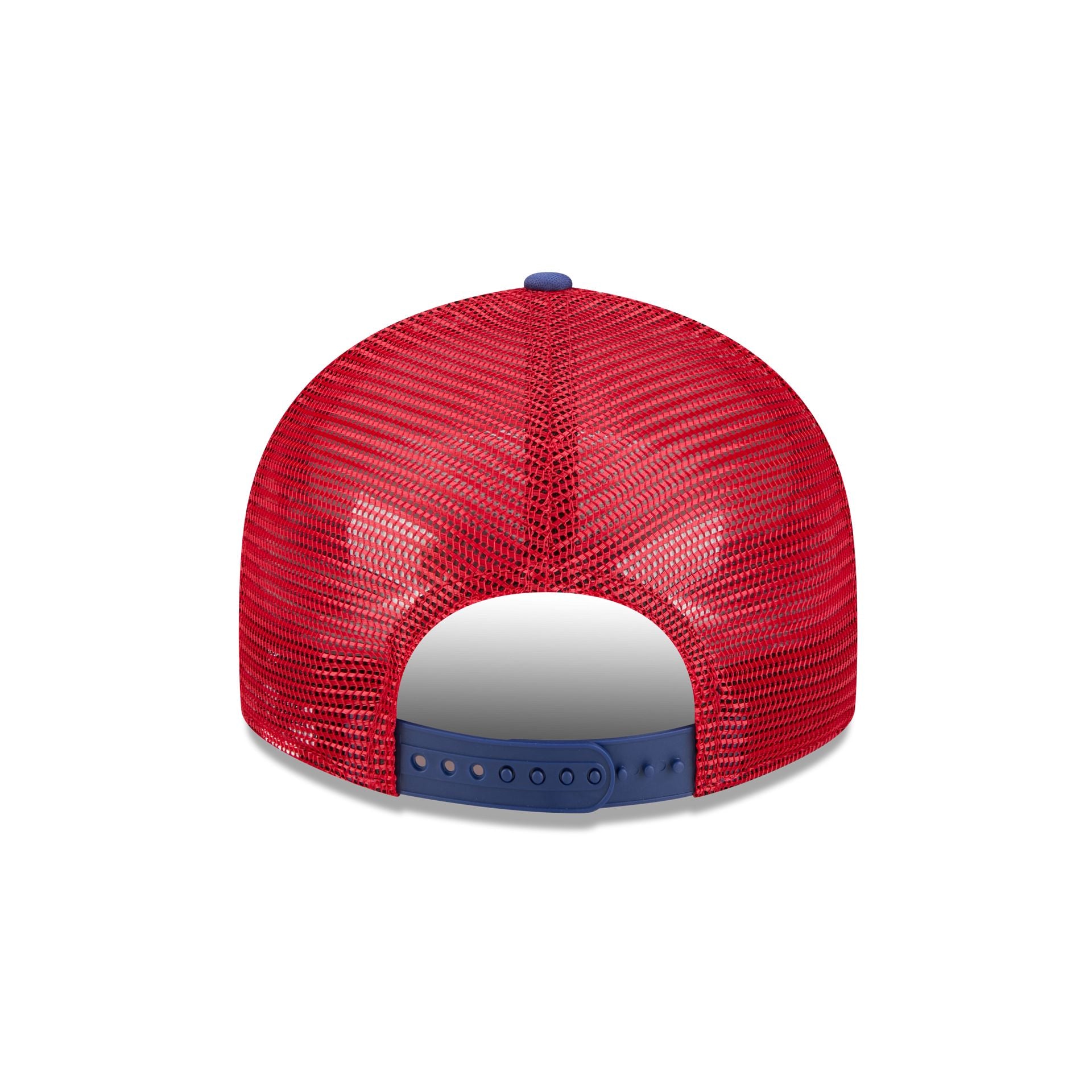 Texas Rangers Blocked Split Panel 9FIFTY Trucker Hat