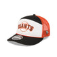 San Francisco Giants Blocked Split Panel 9FIFTY Trucker Hat