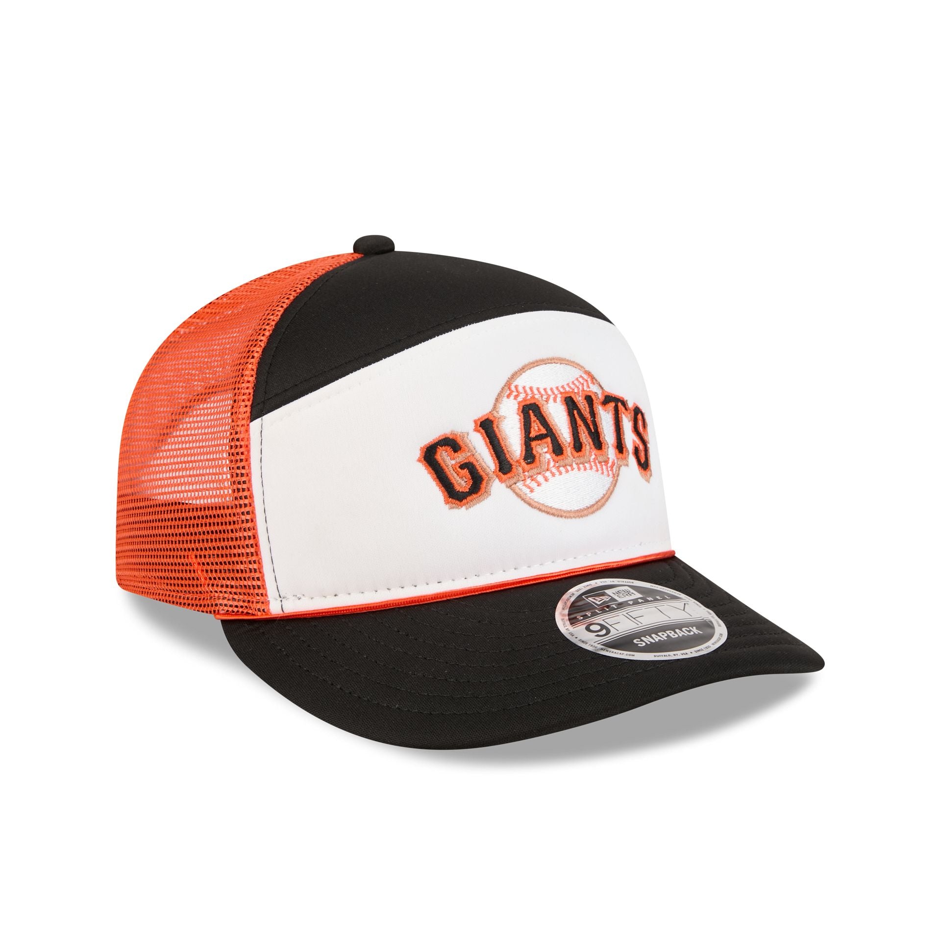 San Francisco Giants Blocked Split Panel 9FIFTY Trucker Hat
