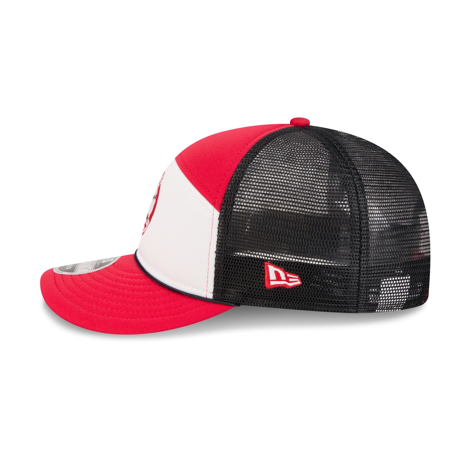 St. Louis Cardinals Blocked Split Panel 9FIFTY Trucker Hat
