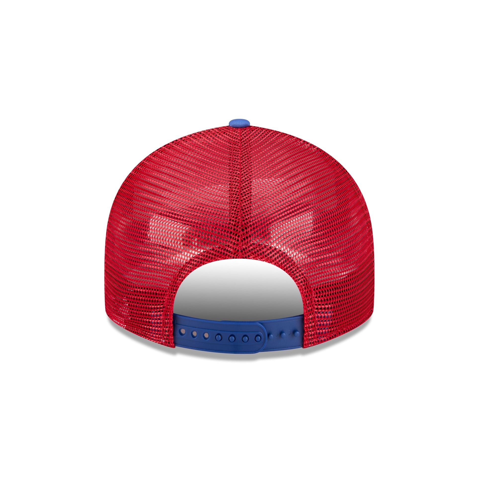 Montreal Expos Blocked Split Panel 9FIFTY Trucker Hat