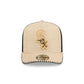 Chicago White Sox Beaded Canvas 9FIFTY A-Frame Trucker Hat