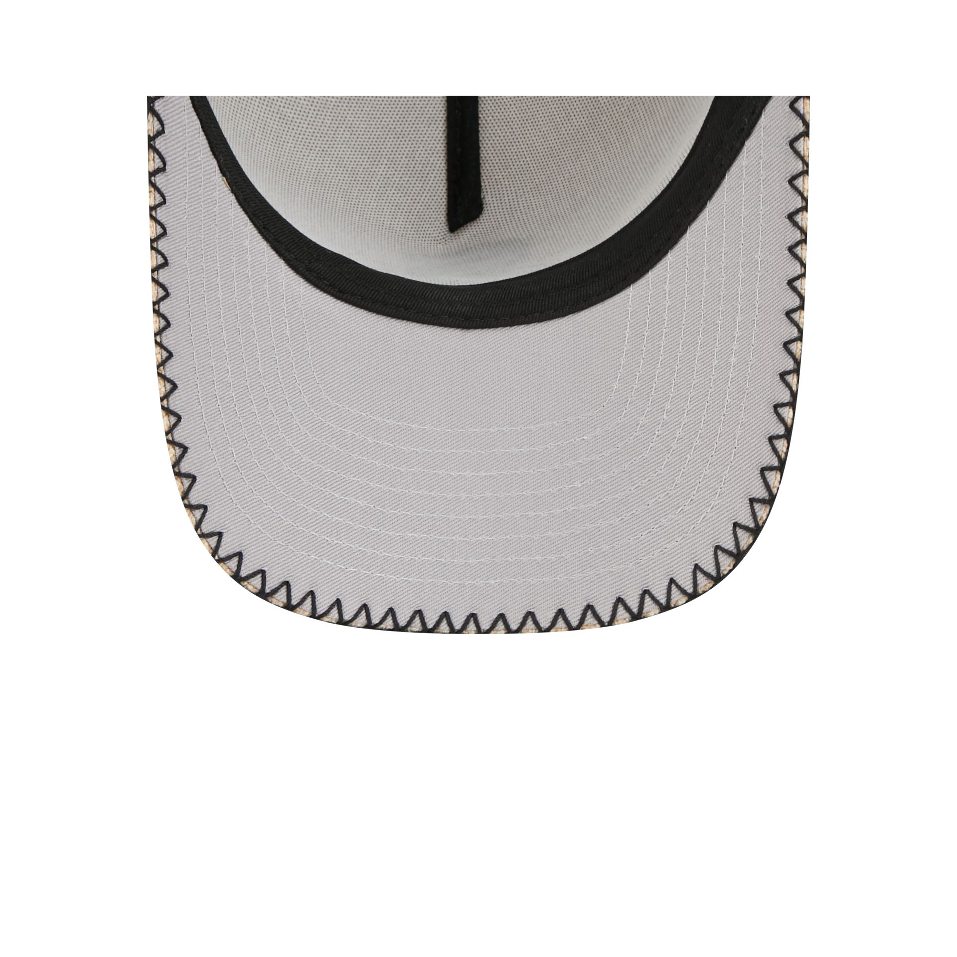 Chicago White Sox Beaded Canvas 9FIFTY A-Frame Trucker Hat