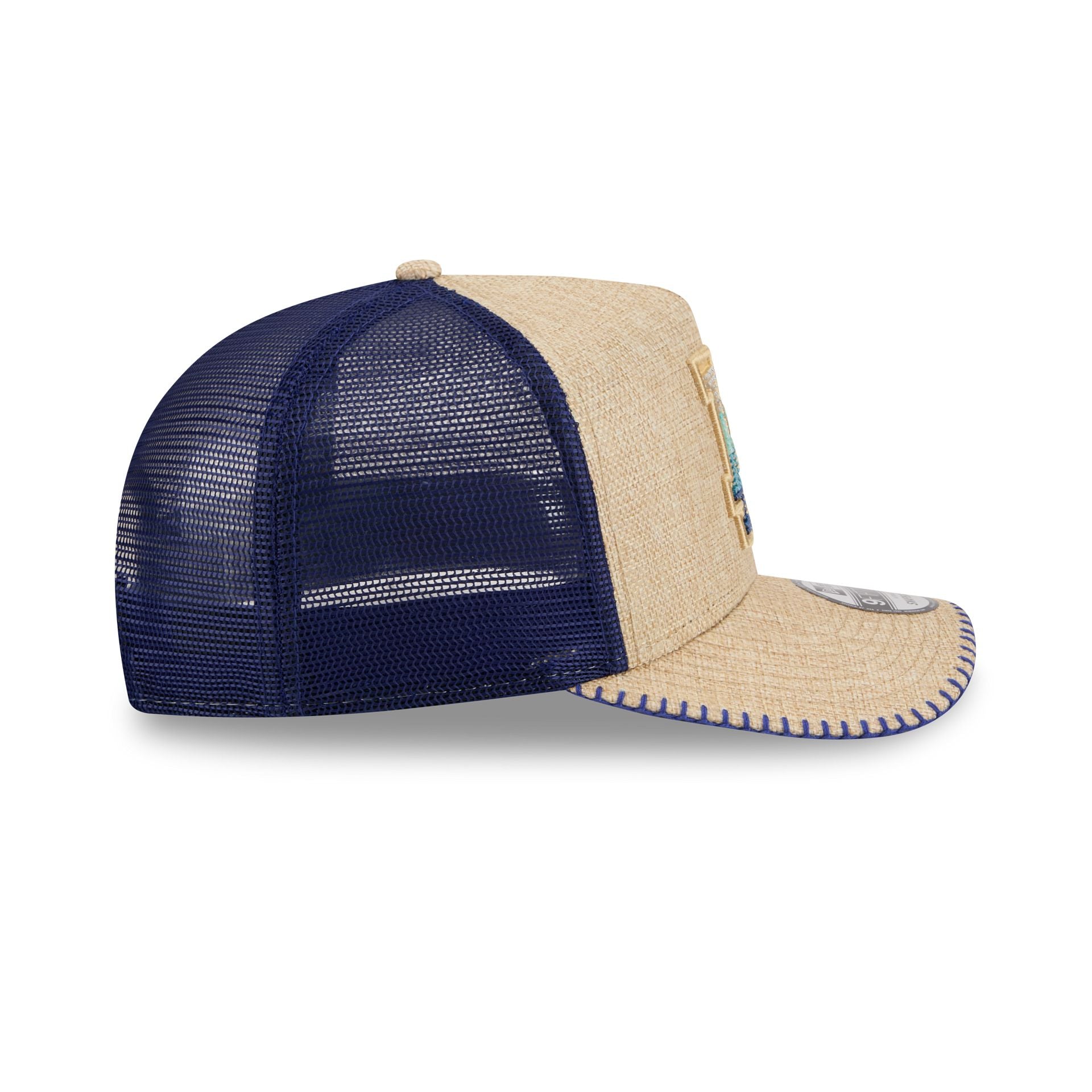 Los Angeles Dodgers Beaded Canvas 9FIFTY A-Frame Trucker Hat