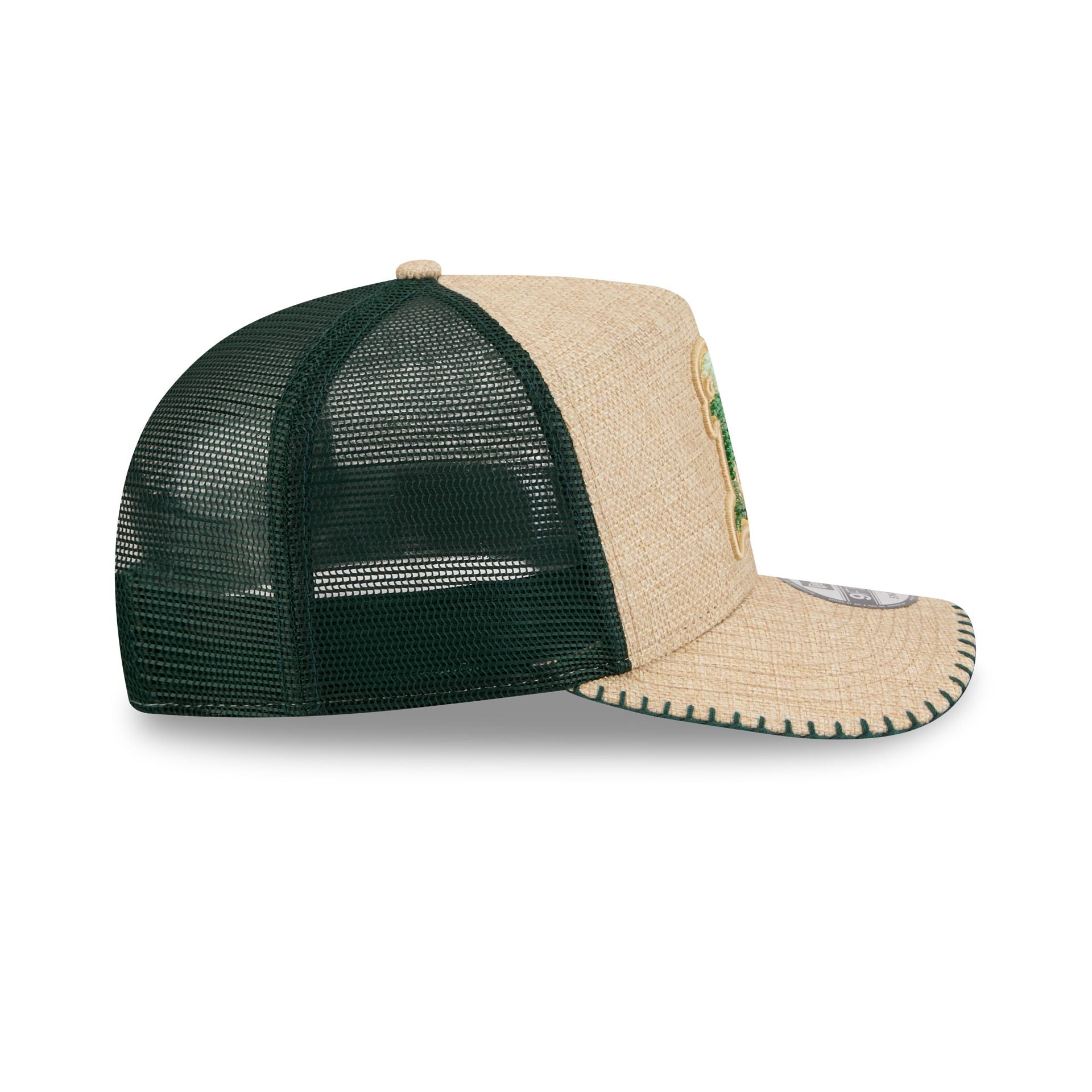 Athletics Beaded Canvas 9FIFTY A-Frame Trucker Hat