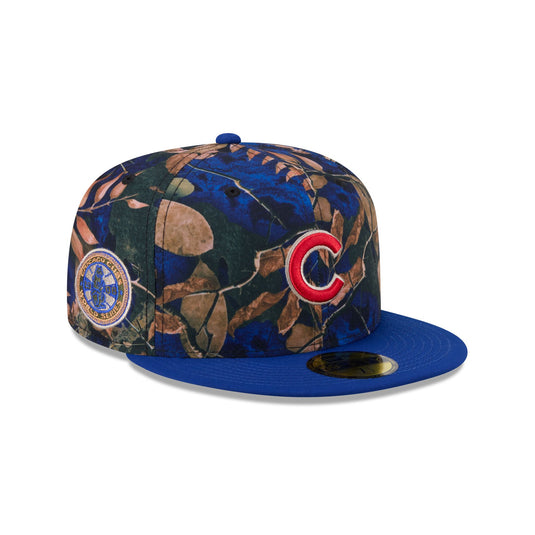 Chicago Cubs Leaves 59FIFTY Fitted Hat - New Era Cap