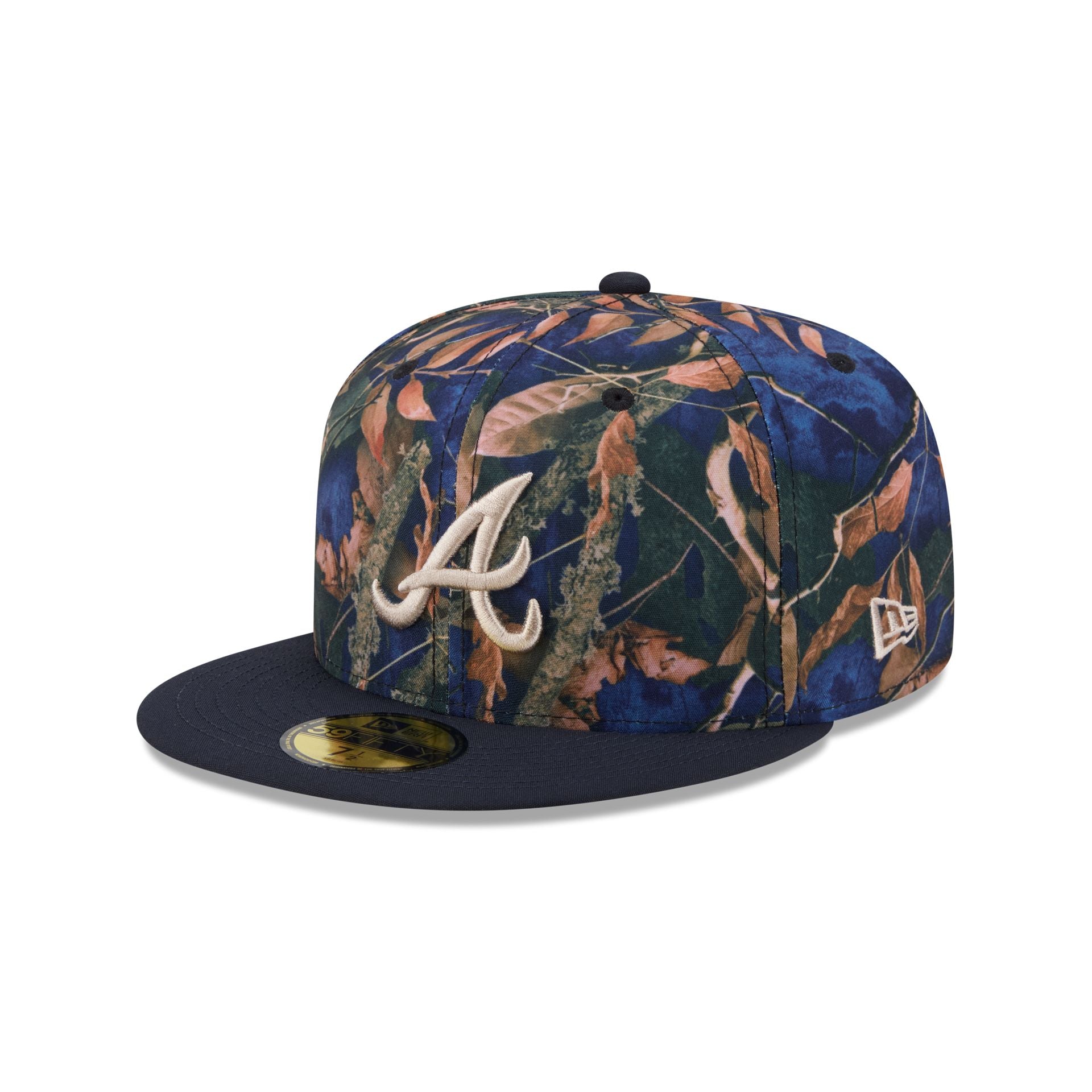 Atlanta Braves Leaves 59FIFTY Fitted Hat