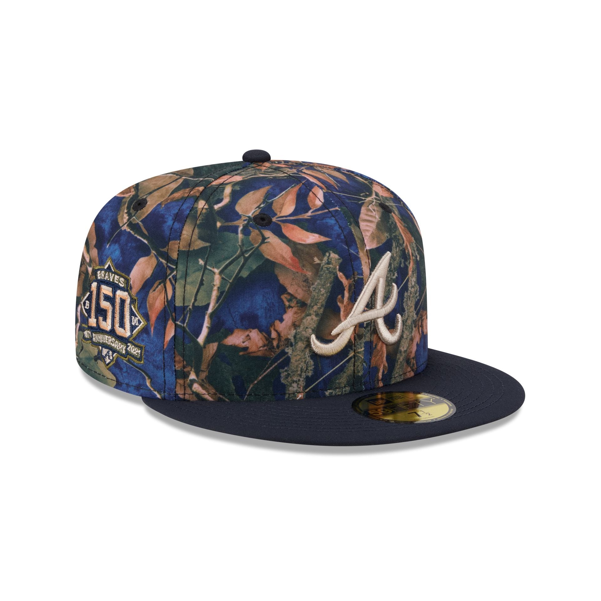 Atlanta Braves Leaves 59FIFTY Fitted Hat