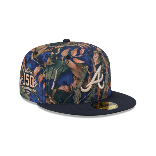 Atlanta Braves Leaves 59FIFTY Fitted Hat - New Era Cap