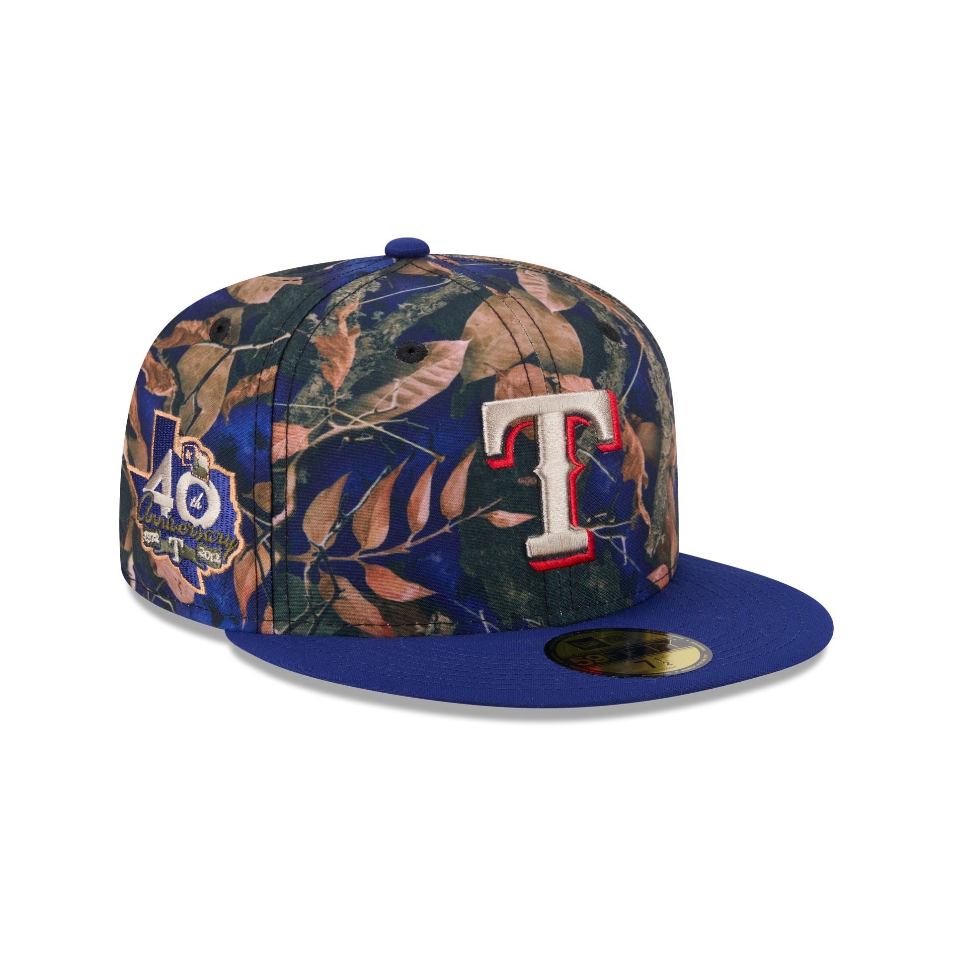 Texas Rangers Leaves 59FIFTY Fitted Hat