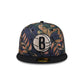 Brooklyn Nets Leaves 59FIFTY Fitted Hat