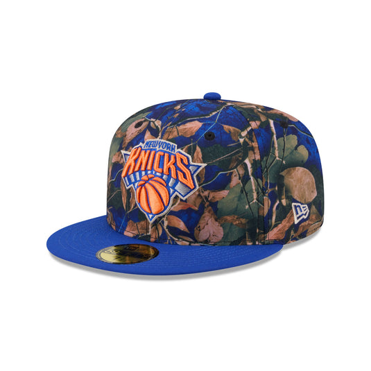 New York Knicks Leaves 59FIFTY Fitted Hat - New Era Cap