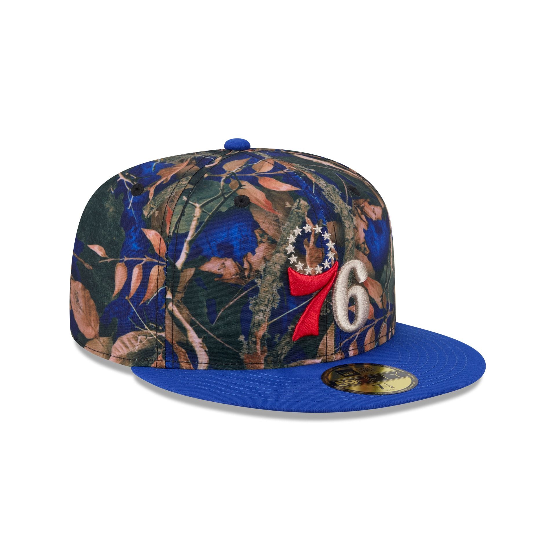 Philadelphia 76ers Leaves 59FIFTY Fitted Hat