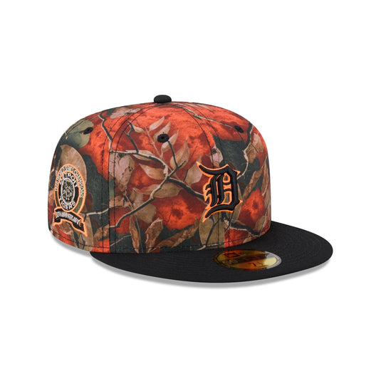 Detroit Tigers Amber Leaves 59FIFTY Fitted Hat - New Era Cap