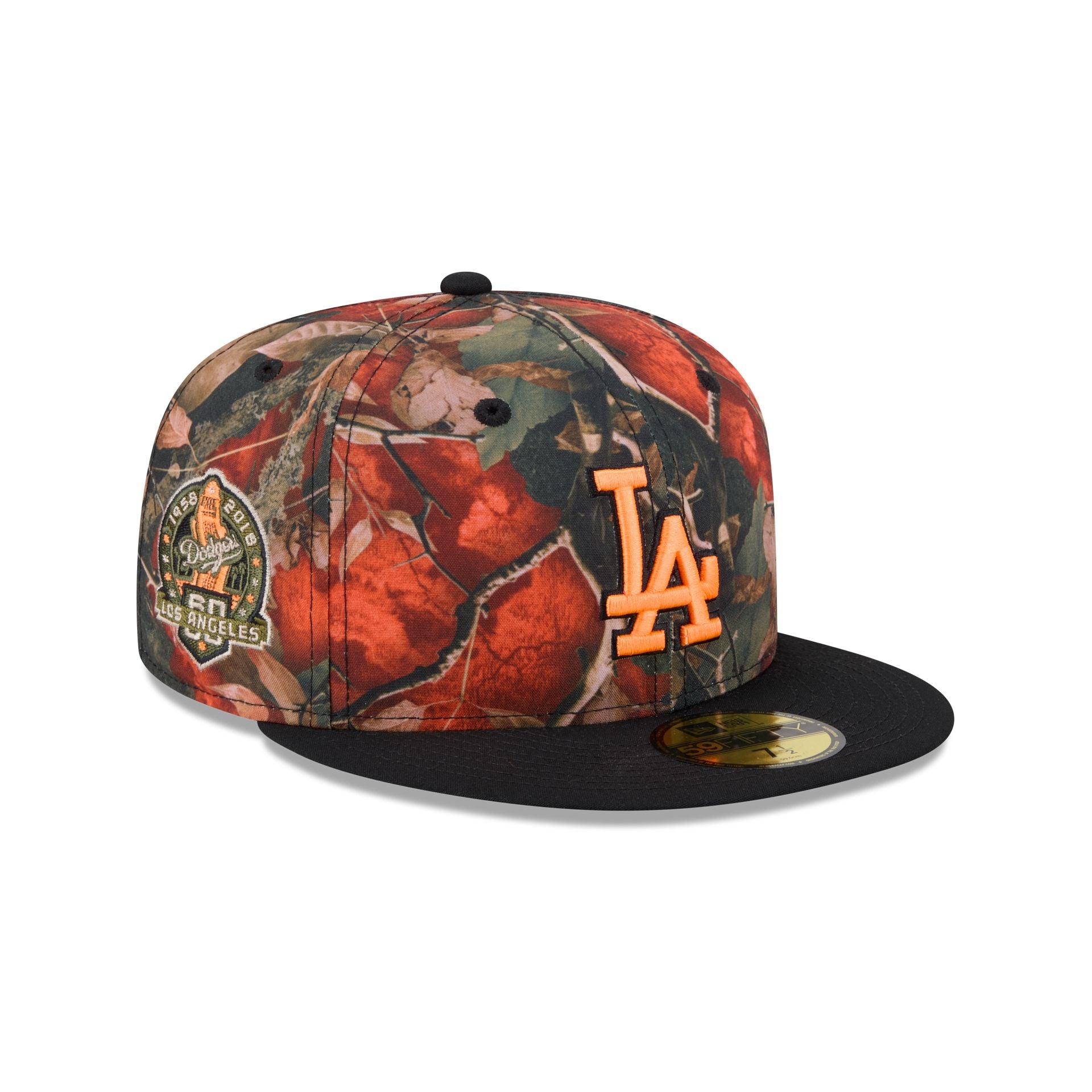 Los Angeles Dodgers Amber Leaves 59FIFTY Fitted Hat