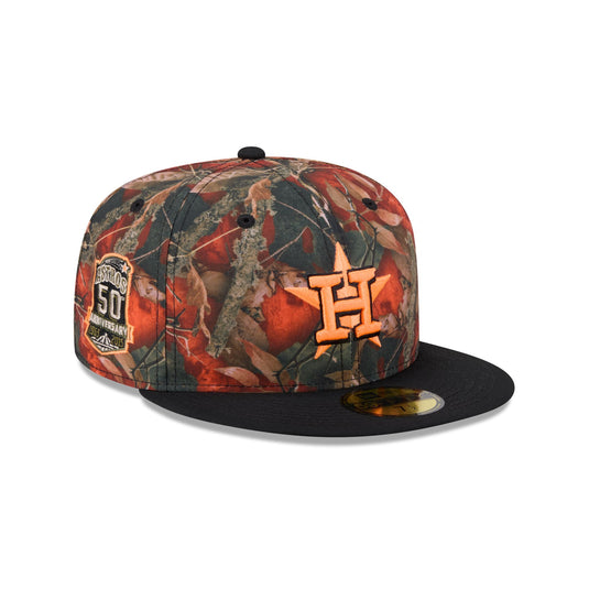 Houston Astros Amber Leaves 59FIFTY Fitted Hat - New Era Cap