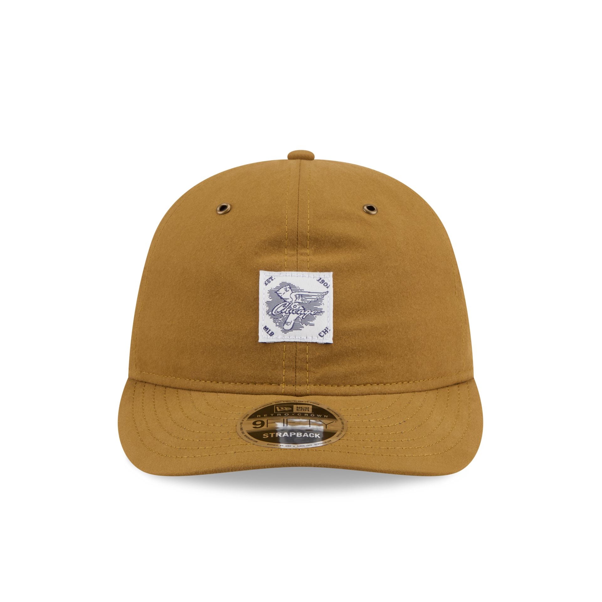 Chicago White Sox Brushed Brown Nylon Retro Crown 9FIFTY Adjustable Hat